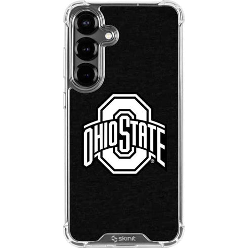 Ohio State University OSU Black Galaxy S26 Clear Case
