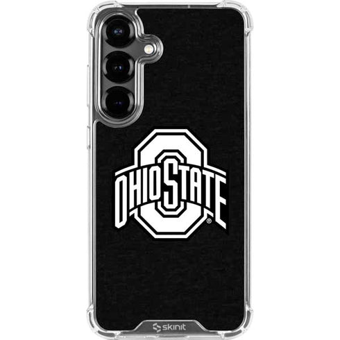 Ohio State University OSU Black Galaxy S26 Plus Clear Case