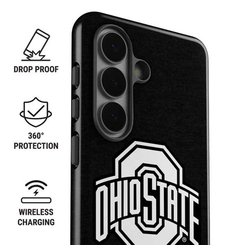 Ohio State University OSU Black Galaxy S26 Plus Impact Case