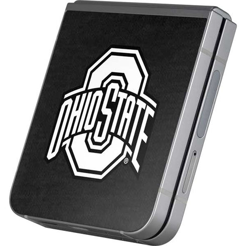 Ohio State University OSU Black Galaxy Z Flip6 Skin