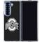 Ohio State University OSU Black Galaxy Z Fold6 Clear Case