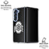 Ohio State University OSU Black Galaxy Z Fold6 Clear Case