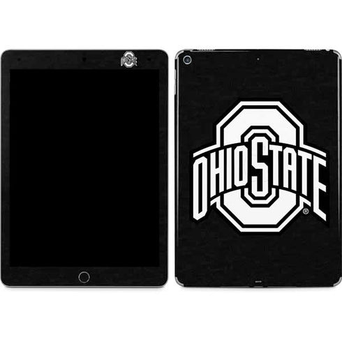 Ohio State University OSU Black iPad Skins