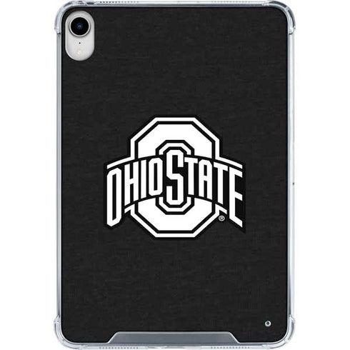 Ohio State University OSU Black iPad 11th Gen (2025) Clear Case