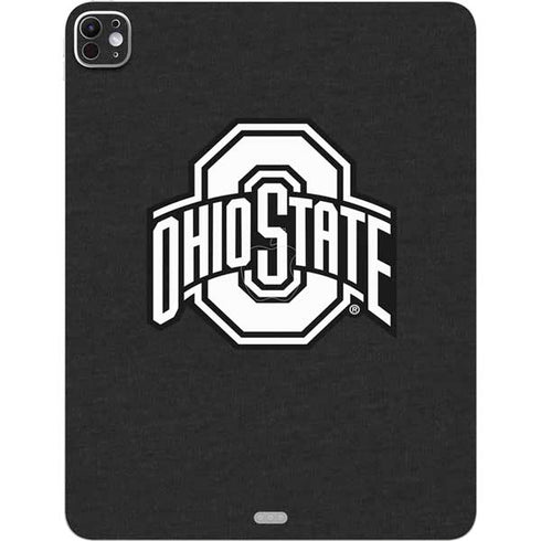 Ohio State University OSU Black iPad Pro 13in M4 (2024) Skin