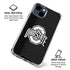 Ohio State University OSU Black iPhone 15 Clear Case
