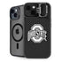 Ohio State University OSU Black iPhone 15 Kickstand Case