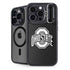 Ohio State University OSU Black iPhone 15 Pro Kickstand Case