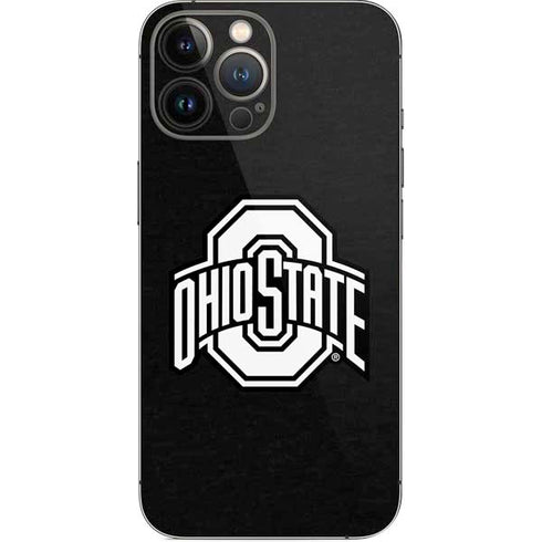 Ohio State University OSU Black iPhone 15 Pro Max Skin