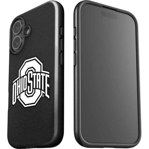 Ohio State University OSU Black iPhone 16 Impact Case