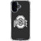 Ohio State University OSU Black iPhone 16 Plus Clear Case