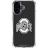 Ohio State University OSU Black iPhone 16 Plus Clear Case