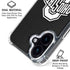 Ohio State University OSU Black iPhone 16 Plus Clear Case