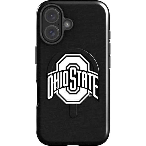 Ohio State University OSU Black iPhone 16 Plus Magsafe Impact Case