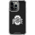 Ohio State University OSU Black iPhone 16 Pro Clear Case