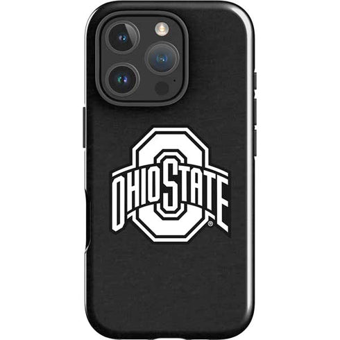 Ohio State University OSU Black iPhone 16 Pro Impact Case