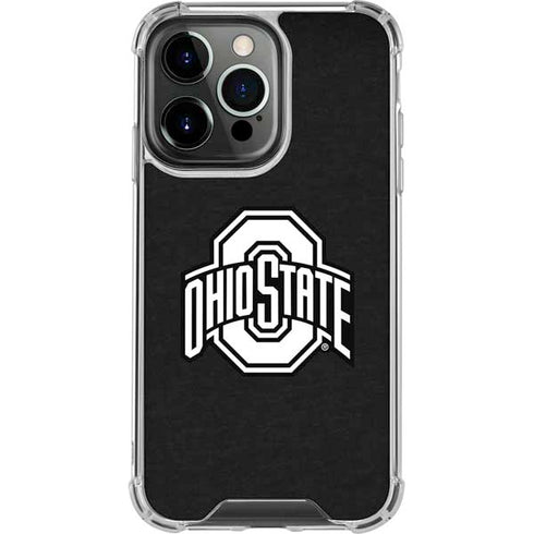 Ohio State University OSU Black iPhone 16 Pro Max Clear Case