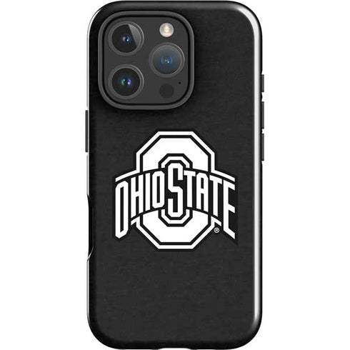 Ohio State University OSU Black iPhone 16 Pro Max Impact Case