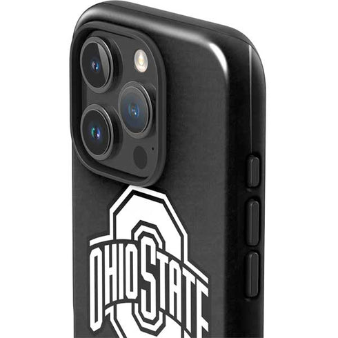 Ohio State University OSU Black iPhone 16 Pro Max Impact Case