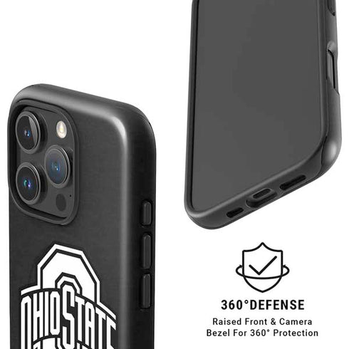 Ohio State University OSU Black iPhone 16 Pro Max Magsafe Impact Case