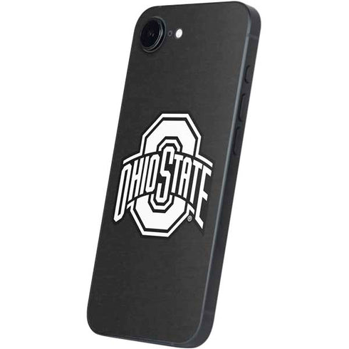 Ohio State University OSU Black iPhone 16e Skin