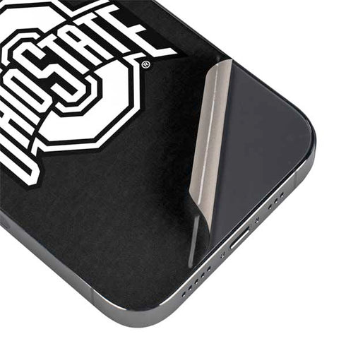 Ohio State University OSU Black iPhone 16e Skin