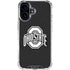 Ohio State University OSU Black iPhone 17 Clear Case