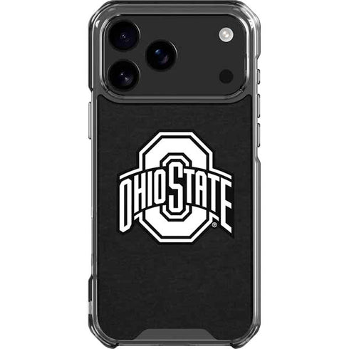 Ohio State University OSU Black iPhone 18 Pro Max Clear Case