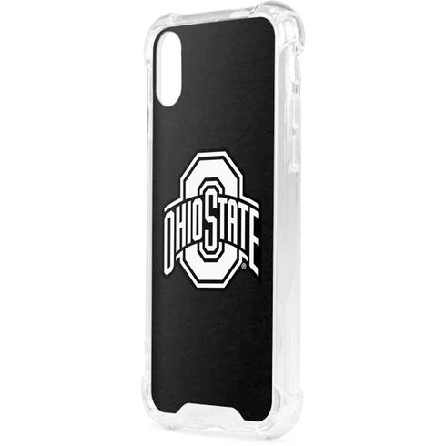 Ohio State University OSU Black iPhone XS Clear Case