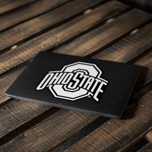 Ohio State University OSU Black Apple MacBook Air Skin