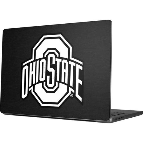 Ohio State University OSU Black Apple MacBook Pro 14-inch Skin