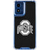 Ohio State University OSU Black Moto G 5G (2024) Clear Case