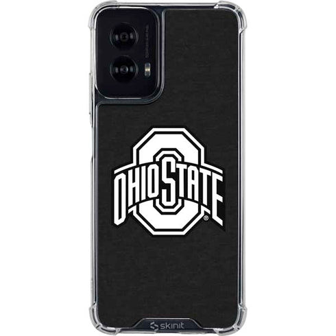 Ohio State University OSU Black Moto G Power 5G (2024) Clear Case