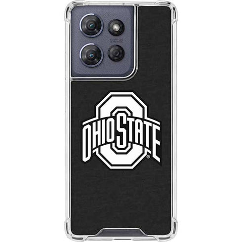 Ohio State University OSU Black Moto G Power 5G (2025) Clear Case
