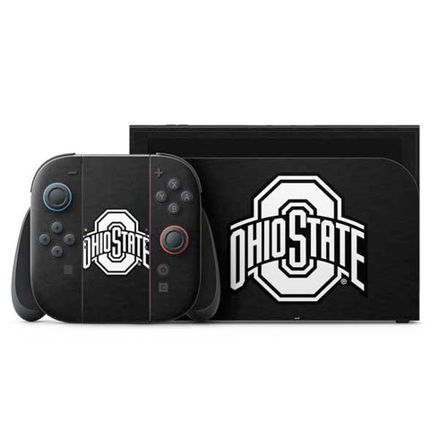 Ohio State University OSU Black Nintendo Skins