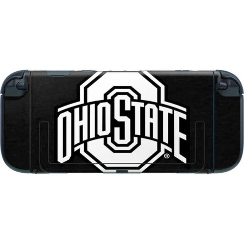Ohio State University OSU Black Nintendo Switch 2 (2025) with Joy-Con Skin