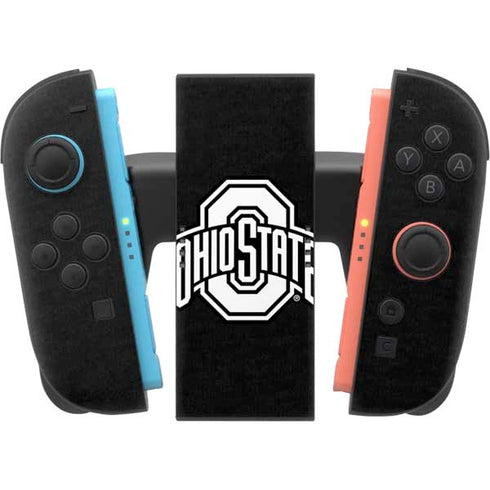 Ohio State University OSU Black Nintendo Switch 2 (2025) Joy-Con Controller Skin