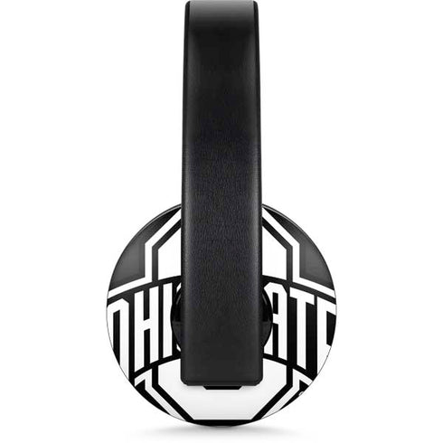 Ohio State University OSU Black PlayStation 4 Gold Wireless Headset Skin