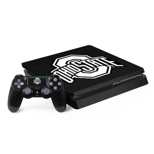 Ohio State University OSU Black PlayStation PS4 Skins