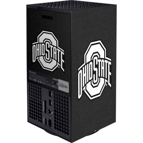 Ohio State University OSU Black Xbox Series X Bundle Skin