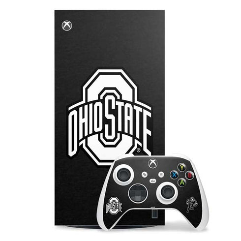 Ohio State University OSU Black Xbox Series X Skins