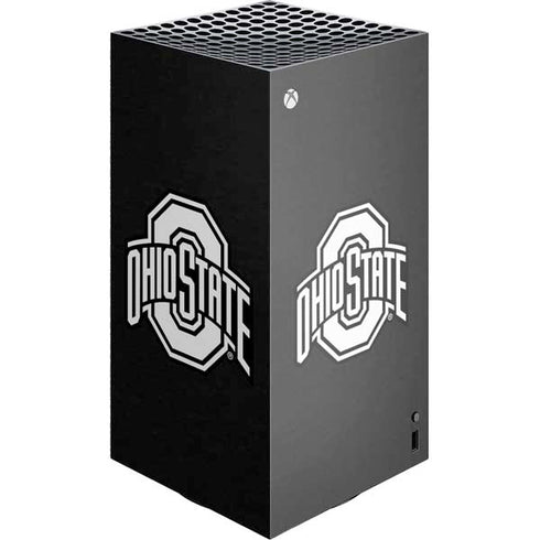 Ohio State University OSU Black XBox Series X Digital Edition Console Skin