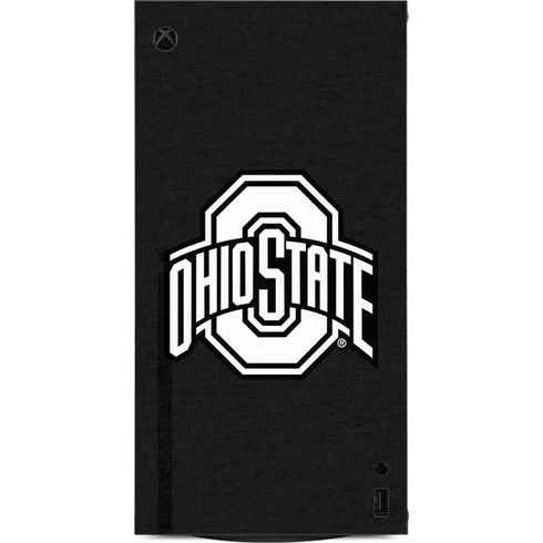 Ohio State University OSU Black XBox Series X Digital Edition Console Skin