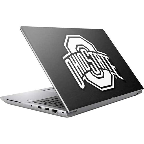 Ohio State University OSU Black HP ZBook Fury 16 G10 Skin