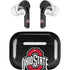 Ohio State University OSU Buckeyes Black AirPods Pro 2nd Gen Skin
