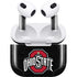 Ohio State University OSU Buckeyes Black Apple AirPods (3rd Gen 2021) Skin