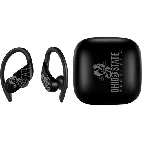 Ohio State University OSU Buckeyes Black PowerBeats Pro Skin