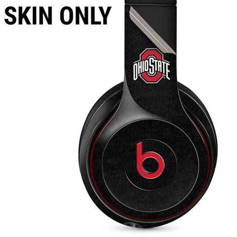 Ohio State University OSU Buckeyes Black Beats Solo 3 Wireless Skin