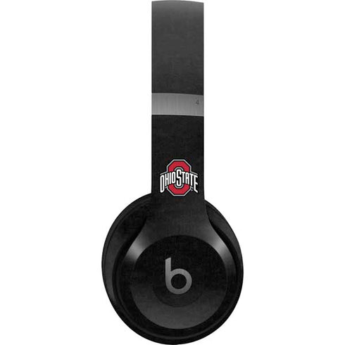 Ohio State University OSU Buckeyes Black Beats Solo 4 Wireless Headphones Skin