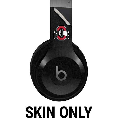 Ohio State University OSU Buckeyes Black Beats Solo 4 Wireless Headphones Skin